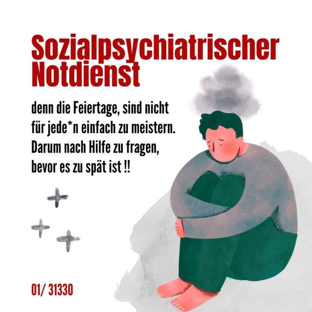 Wir können endlich die neue Hotline- Nummer, bekannt geben und dürfen uns besonders über diese freuen; Unseren Beitrag dazu haben wir durch Druck geleistet, da diese uns vor den Feiertagen ziemlich wichtig war, denn wir wissen wie hart diese Tage für einige sein kann! In Zukunft sollten sämtliche die eine Zurückweisung von einer Psychiatrie bekommen, diese Nummer in die Hand gedrückt bekommen, für überbrückende Gespräche und Hilfe, für Betroffene sowohl als auch für nahestehende Personen dieser Betroffenen. Jeder hat die Möglichkeit anzurufen, deswegen bitten wir euch dieses auch zutun, falls ihr Unterstützung in eurer Situation benötigt. Das Jahr ist fast geschafft& wir sind sehr stolz auf jeden einzelnen von euch! #mentalhealthawareness #mentalhealthmatters #mentalhealthsupport #reachoutforhelp #therapie #changefortheyouth #wegotthis #featured #askforhelp